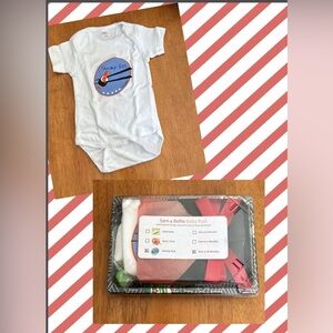 Sam & Bellie Baby Shrimp Roll Onesie Sushi Gift Set 12-18 months NEW